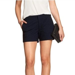 Banana Republic S2 Navy Blue Hampton Shorts